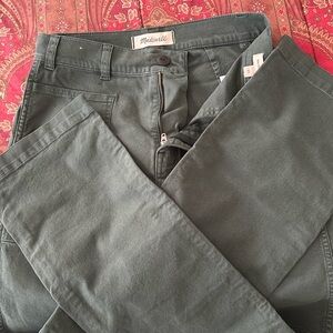 Madewell 90s straight utility pant NWOT